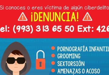 Si conoces o eres víctima de un Ciberdelito ¡DENUNCIA!