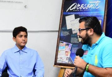 Niño poeta; ‘Prefiero un libro que un control’