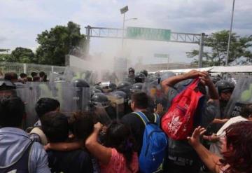 En México no se permitirá un ingreso violento, dice EPN sobre caravana migrante