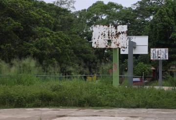 Así luce el parque de Infonavit Atasta, abandonado y lleno de basura