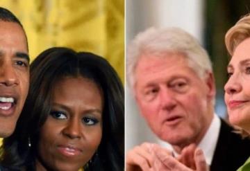 Los Clinton y los Obama en peligro por explosivos