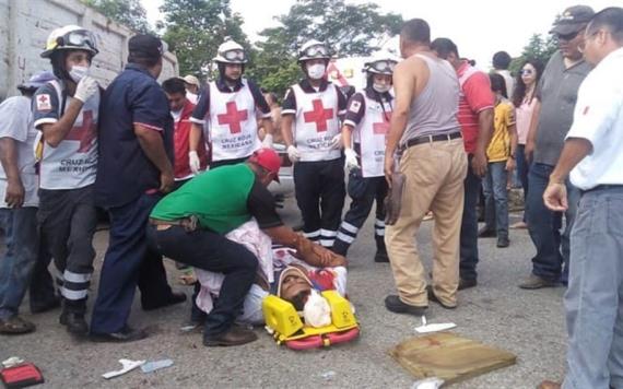 Suman cuatro los muertos por accidente de esta tarde en la Macuspana- Villahermosa