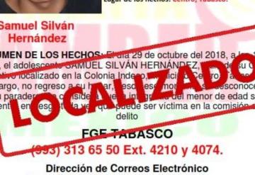 DESACTIVADA Alerta Amber en Tabasco, por el menor Samuel Silván Hernández