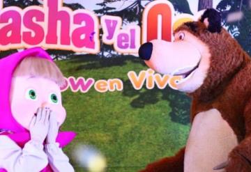 Masha y el Oso brillan en Tabasco