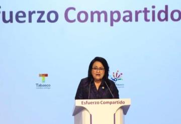 Satisfecha de servir a Tabasco: Martha Lilia López