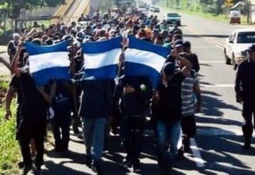 Ingresa a México sexta caravana migrante