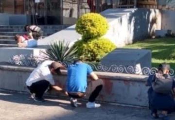 Migrantes forman en México brigada de limpieza en agradecimiento