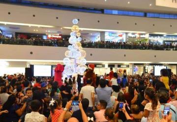 Llega la navidad a la Plaza Altabrisa Tabasco