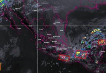 Conagua prevé en próximas horas lluvias intensas para Tabasco