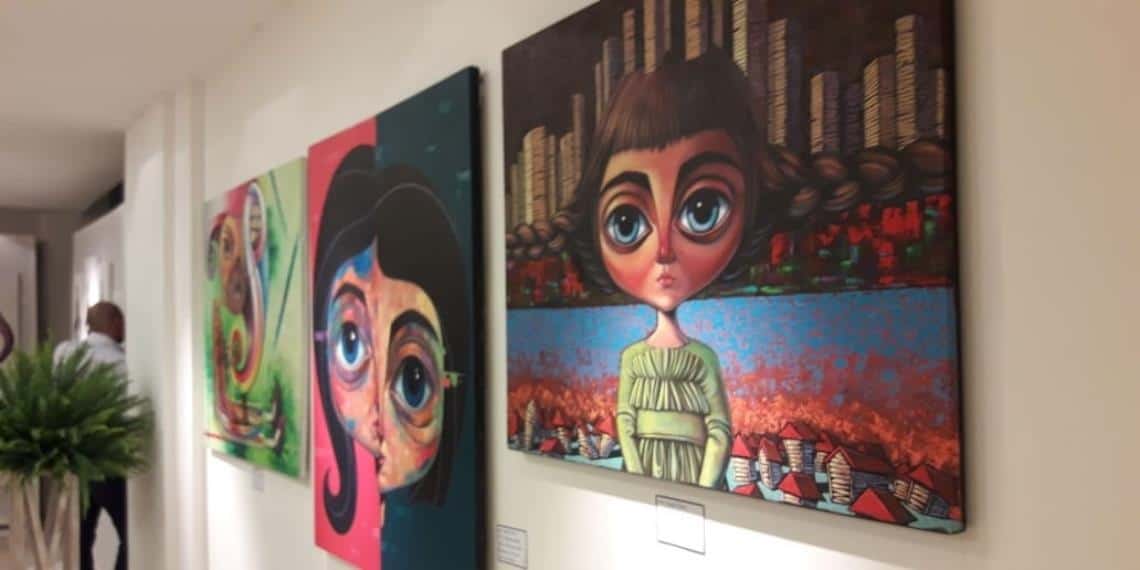Exponen arte contemporáneo en beneficio de la Cruz Roja Tabasco
