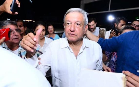 Llega el Presidente de México Andrés Manuel López Obrador a Villahermosa