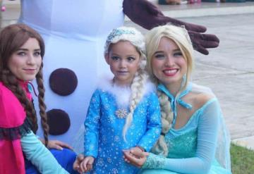 Diversión con Frozen en festejo de Jackie Torres