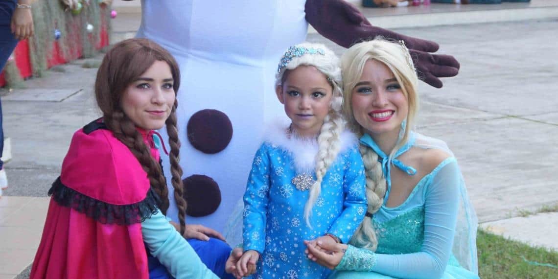 Diversión con Frozen en festejo de Jackie Torres