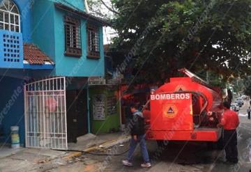 Explota tanque de gas en una vivienda en Linda Vista,Villahermosa