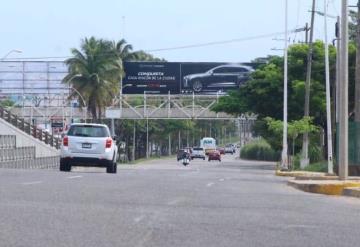 Calles y avenidas de Villahermosa; vacías tras fiestas decembrinas