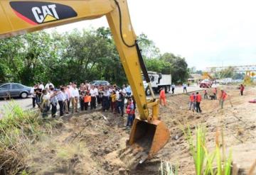 Realizan trabajos de limpieza en la vía corta Villahermosa -Cunduacán, para reducir inseguridad