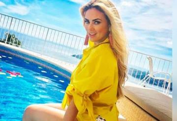 ´La Chule´, Aracely Arámbula enseña a uno de los hijos que tuvo con Luis Miguel