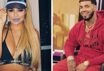 Anuel AA se tatuó el rostro de su novia Karol G en la espalda