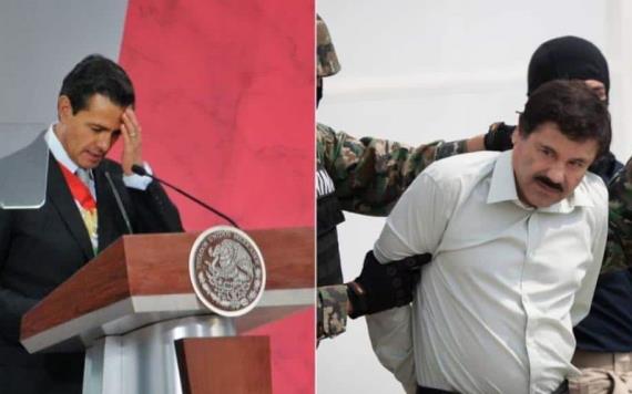100 mdd los que recibió Enrique Peña Nieto como soborno de “El Chapo”; narcotraficante colombiano