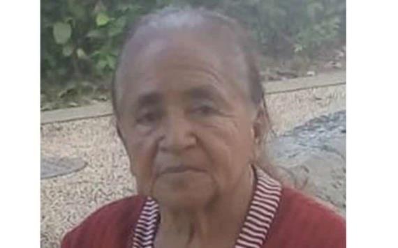 Desaparece señora de 69 años en Centla, sus familiares piden ayuda para encontrarla
