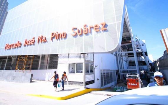 Unifican locales en nuevo mercado Pino Suárez; de mil 200 pasarán a 700