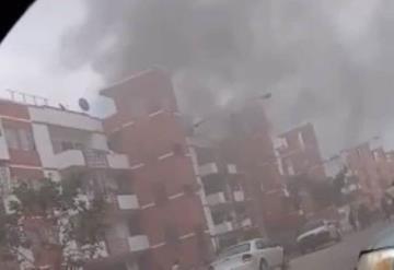 Se incendia departamento en Pomoca; un corto circuito fue la causa