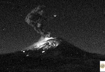 Explosión del Popocatépetl cimbra a Puebla