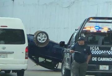 Accidente vial en prolongación de Mina