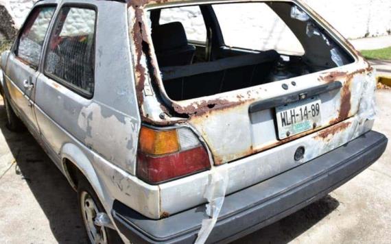Alrededor de 400 autos abandonados ‘engalanan’ las calles de Villahermosa
