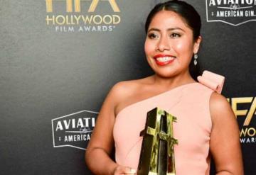 Desata polémica el vestido de Yalitza Aparicio en los BAFTA