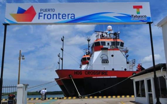 Tabasco y Holanda en la recuperación y modernización del puerto de Frontera