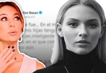 Irina Baeva pide disculpas a Geraldine Bazán