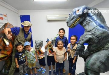 #Fotogalería Así se vivó las experiencia jurásica, dinosaurios en vivo desde Diario Presente