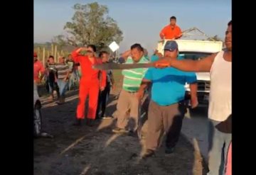 VIDEO: A machetazos agreden a obreros en Cárdenas