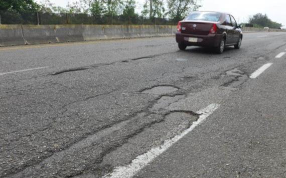 80% De las carreteras en Tabasco permanecen en mal estado