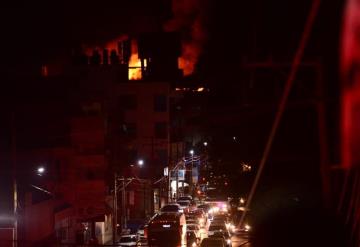 Estas avenidas están sin energía eléctrica por incendio en Chedraui Mina