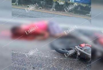 Lo ejecutan a bordo de su moto sobre la Villahermosa- Frontera