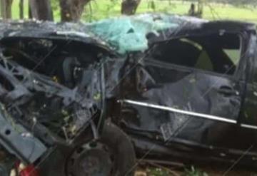 Accidente sobre el kilómetro 25 de la carretera Villahermosa - Frontera, hay un herido