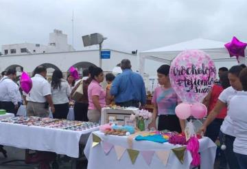 Inauguran  la Feria Artesanal de las Mujeres en Plaza de Armas