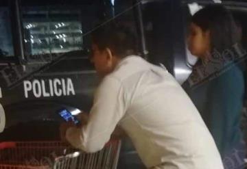 Intentaron robar maquillaje en tienda departamental de Carrizal, los detienen en el estacionamiento