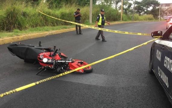 Motociclista pierde la vida en la prolongación de Av. Mina
