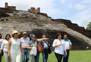 Celebran equinoccio de primavera en la Zona Arqueológica de Comalcalco