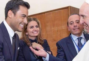 Carlos Rivera es nombrado embajador en México de la fundación del Papa Francisco