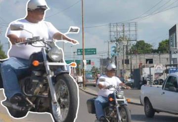 Motocicleta oficial de la PEC es utilizada para uso particular