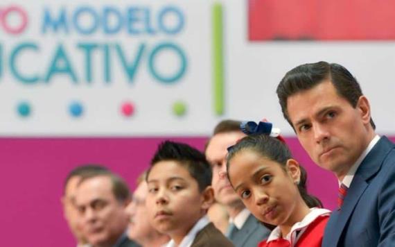 Reconocen errores en Reforma Educativa de Peña Nieto