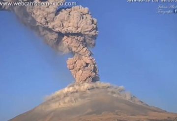 Incrementa la alerta volcánica del Popocatépetl a amarillo fase 3