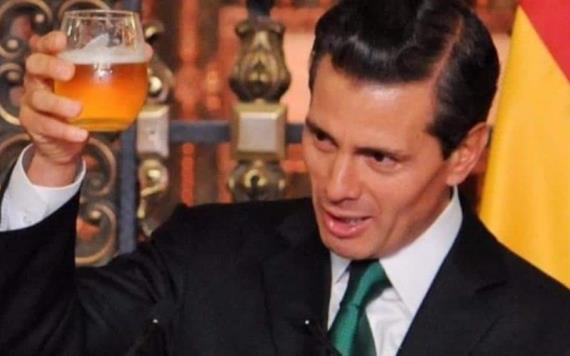 Peña Nieto consumió 746 botellas de alcohol en avión presidencial