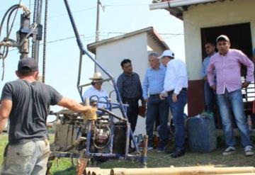 Perforan pozos para dotar de agua saludable a los Bitztales, Macuspana