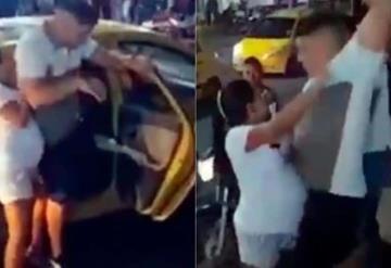 VIDEO: Embarazada sorprende a su pareja de fiesta con su amante