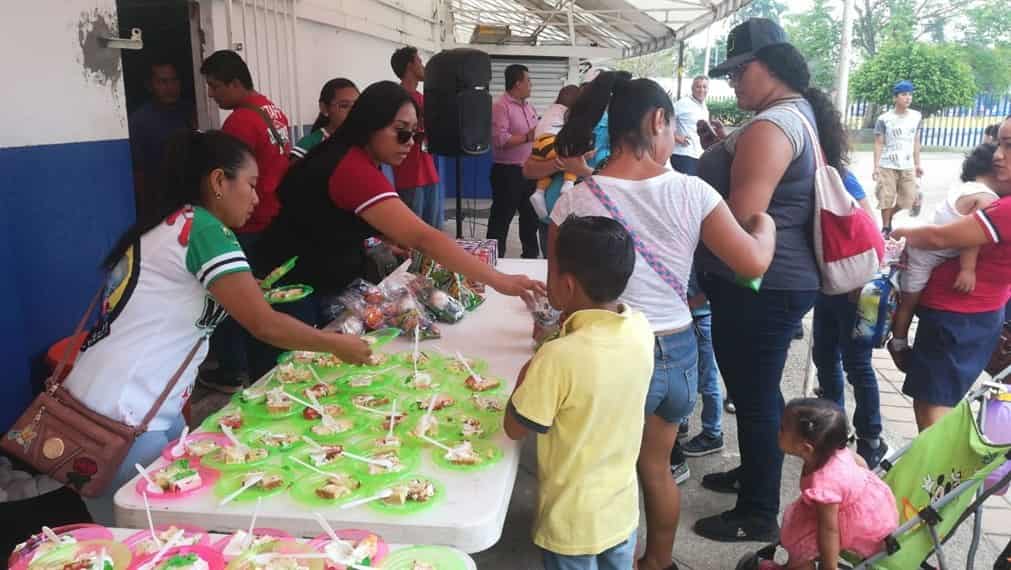 Inician las celebraciones del Día del Niño organizado por los Olmecas